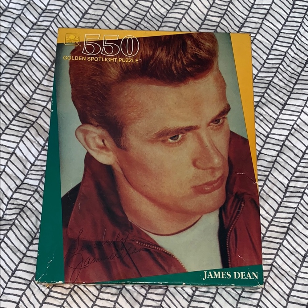 Vintage James Dean puzzle
